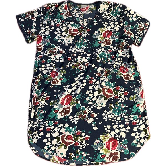 Vintage Gold Coast Floral Kaftan Swim Coverup Size L - Picture 1 of 4